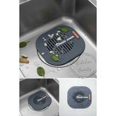 Süzgeçli Banyo,Mutfak,Lavabo Gider Kapatıcı Kapak Mat Balkon Gider Tıpa Tıkacı Kapak