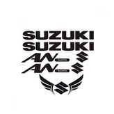 Suzuki An 125 Sticker Yapıştırma