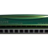 Suzuki Olive Diatonic Harmonica in the key of High G