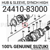 Suzuki SAMURAI SENKROMEC ORTASI