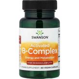 Swanson Vitamins, Activated B-Complex, 60 Vegan Capsules - Standart