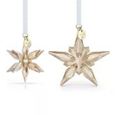 Swarovski 5701824 Annual Edition Ornament Set Festive 3D 25 Ev Dekorasyonu