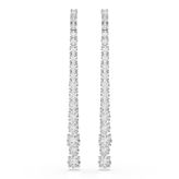 Swarovski 5709257 Matrix Pe M Whi-Rhs Küpe