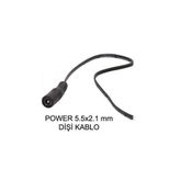 Swat 5.5x2.1 mm Dişi Power Voltaj Kablosu