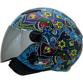 Sway 765 Spring Blue Yarım Motosiklet Kaskı