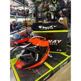 Sway Sw 618 Stardust Orange Çocuk Kaskı