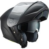 Sway SW-917 Mat Siyah Çene Açılır Güneş Gözlüklü Kask