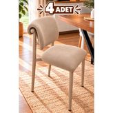Sweet Home Masa Sandalye 4 Adet Armis Metal Sandalye Cafe,Restaurant,Mutfak,Salon,Yemek Odası Sandalyesi