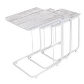 Sweet Home Masa Sandalye C 3'lü Takım Mdf Kristal Zigon Sehpa