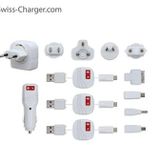 Swiss Charger SCH-10002 Universal Pack Seyehat Seti