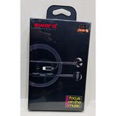 Sword Kablolu Kulaklık SW-S6SC Type-C - Siyah