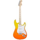 SX SEM1 Elektro Gitar (Burning Fire)