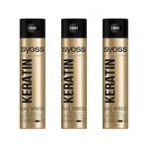 Syoss Keratin 3x400 ML Saç Spreyi
