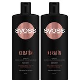 Syoss Keratin Mükemmelliği 550 ml 2'li Set Şampuan