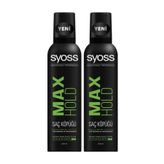 Syoss Max Hold 2x250 ml Saç Şekillendirici Köpük