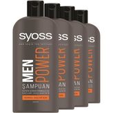 Syoss Men Power 4x500 ml Şampuan