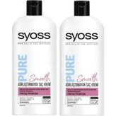 Syoss Pure Smooth Ağırlaştırmayan Saç Kremi 2 Adet