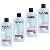 Syoss Smonth Pure 4x500 ml Şampuan