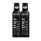 Syoss Style Plex 2x250 ml Saç Köpüğü