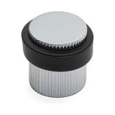 System 1016 Kapı Stoperi Yapışkanlı/Vidalı Krom Renk Çap 38 mm - 1 Adet