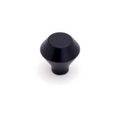 System 32 mm SY1945 0032 AL6 Siyah Düğme Kulp
