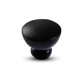 System 32 mm SY1958 0032 AL6 Siyah Düğme Kulp