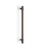System 34 cm çekme/sürgü kapı kolu füme renk