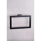 System BA1019 005 AL6 Flat Mat Siyah Halka Havluluk