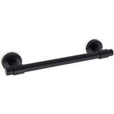 System çekme/sürgü kapı kolu siyah renk 25 cm