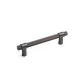 System füme 19 cm çekme/sürgü kapı kolu