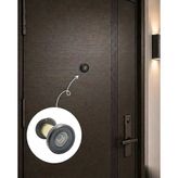 System Kapı Dürbünü Füme Antrasit Renk (DV100 BBN)