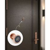 System Kapı Dürbünü Rose Renk (DV100 RS)