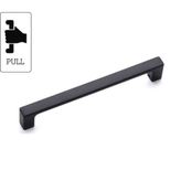 System PH9585 0280 AL6 Siyah 280 mm Çekme Kapı Kolu
