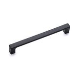 System siyah 28 cm çekme/sürgü kapı kolu