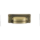 System SY4534 0032 ABM Antik Sarı 32 mm Çanak Taş Kulp