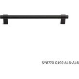 System SY8770 0192 AL6-AL6 Siyah 192 mm Kulp