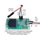 T-1701 Zaman Saati Röle Modülü - UART Programlanabilir Timer