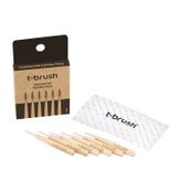 T-Brush 6 Adet Interdental Bambu Arayüz Fırçası