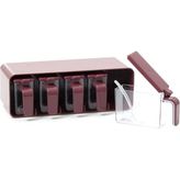 T. Concept Herevin 5 Li Baharatlık Seti Bordo