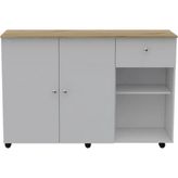 T Designo Neşe Mutfak Adası - BEYAZ-150 cm
