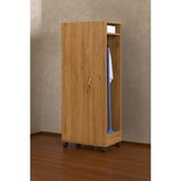 T Designo Tarçın Paspas,süpürge-Temizlik Malzeme Dolabı- Çok Amaçlı Dolap Paspas- Banyo Dolabı - 80 cm - Atlantik Çam