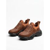 Taba Bağcıksız Yüksek Taban Erkek Sneaker Bot