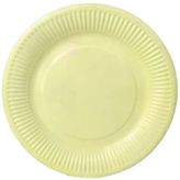 Tabak Karton Makaron Vanilya Sarı23 Cm 8'Lı