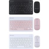 Tablet ve Telefonlar Için Bluetooth Klavye ve Mouse Set - AL3476 (Pembe)