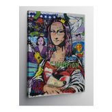 tablo mega Kanvas Tablo Pop Art Mona Lisa, 70cm x 100cm
