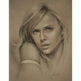 Tablolife 60x90 cm Charlize Theron Kanvas Tablo