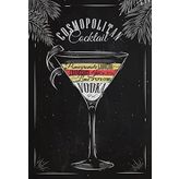 Tablolife 60x90 cm Cosmopolitan Kanvas Tablo