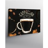 Tablomega Kanvas Tablo Cappuccino Kahve Temalı