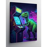 Tablomega Kanvas Tablo Dinozor Arcade