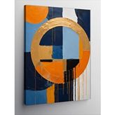 Tablomega Kanvas Tablo Geometrik Sanat Çizimi